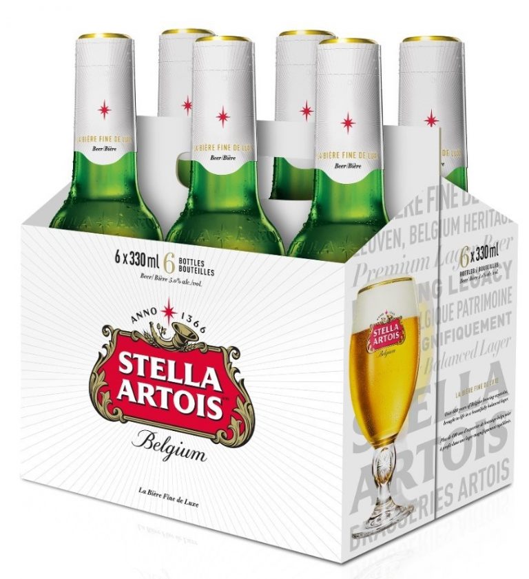 STELLA ARTOIS 6 PACK BOTTLES (6 X 330ML) - LiquorSelect.com