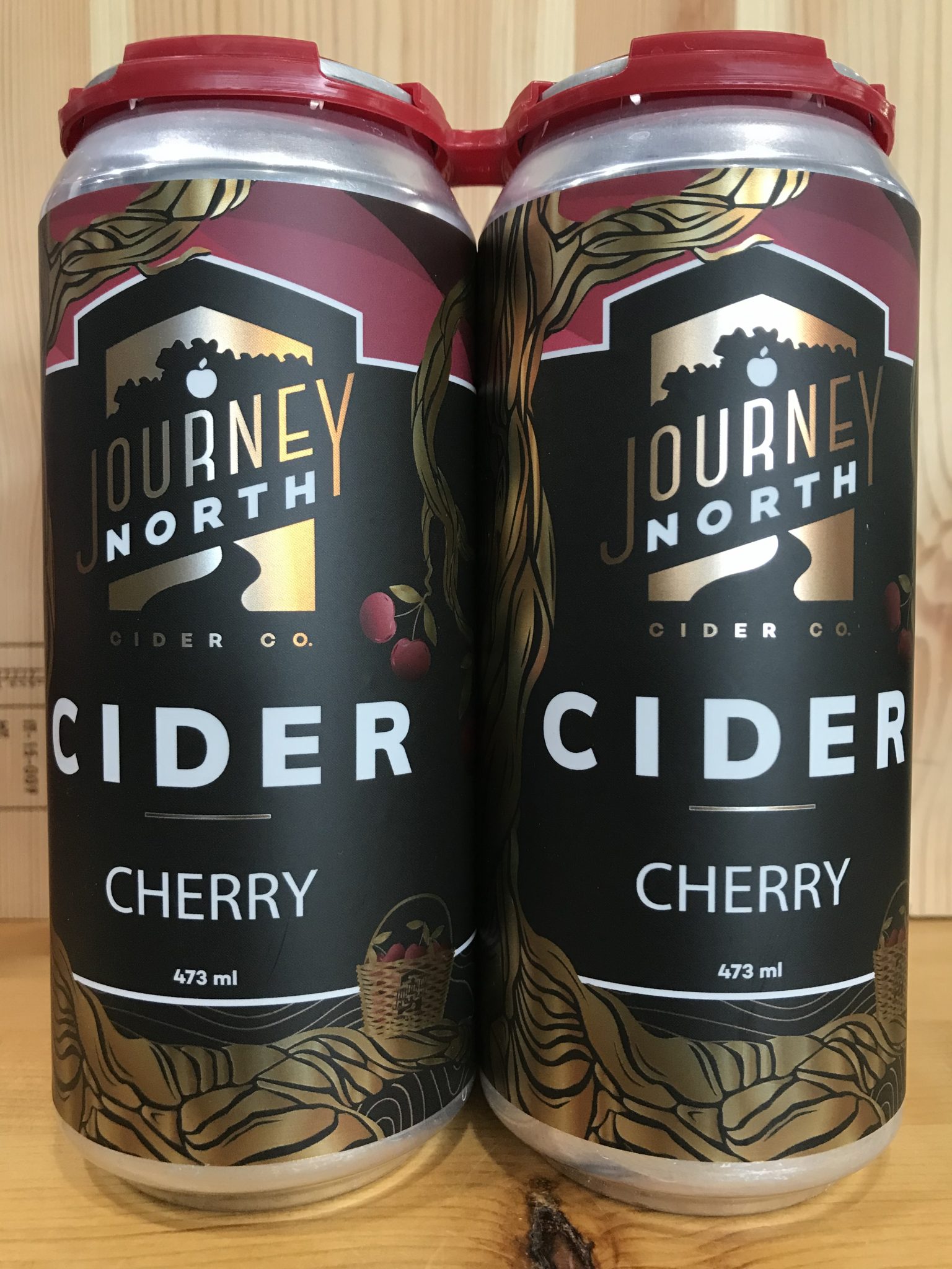 JOURNEY NORTH CIDER CHERRY APPLE CIDER 4PK – LiquorSelect.com