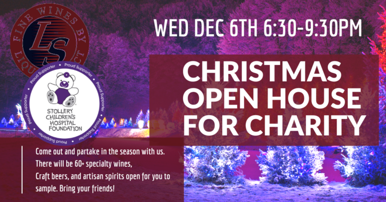 Fine Wines by Liquor Select Christmas Open House For Charity