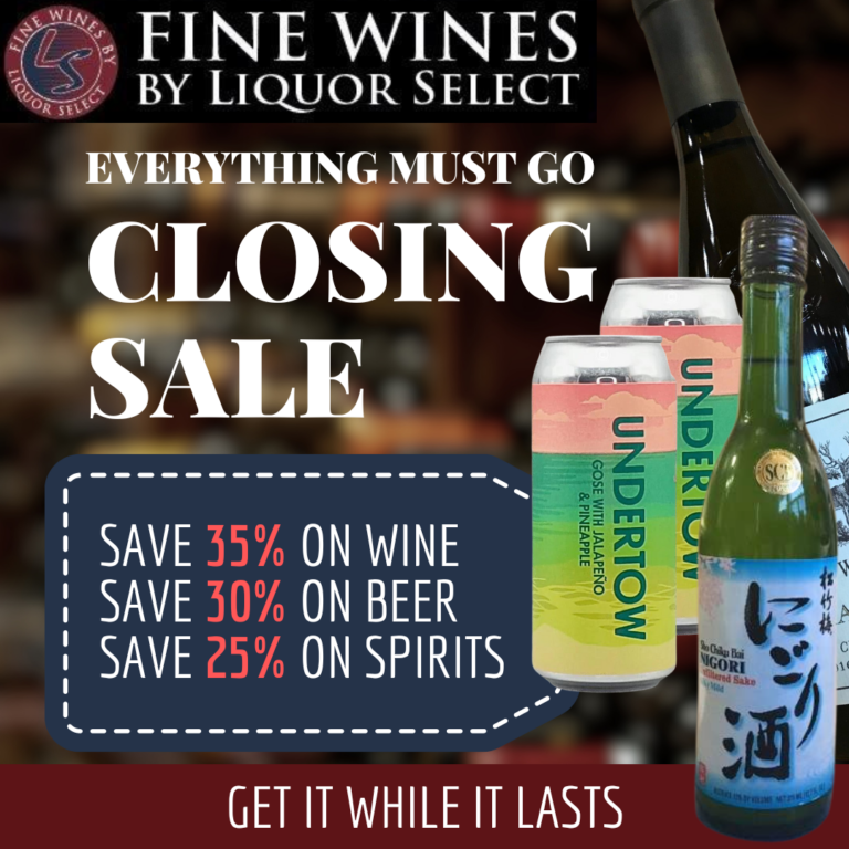 Save 35% on Wines 30% on Beer And 25% on Spirits throughout the store