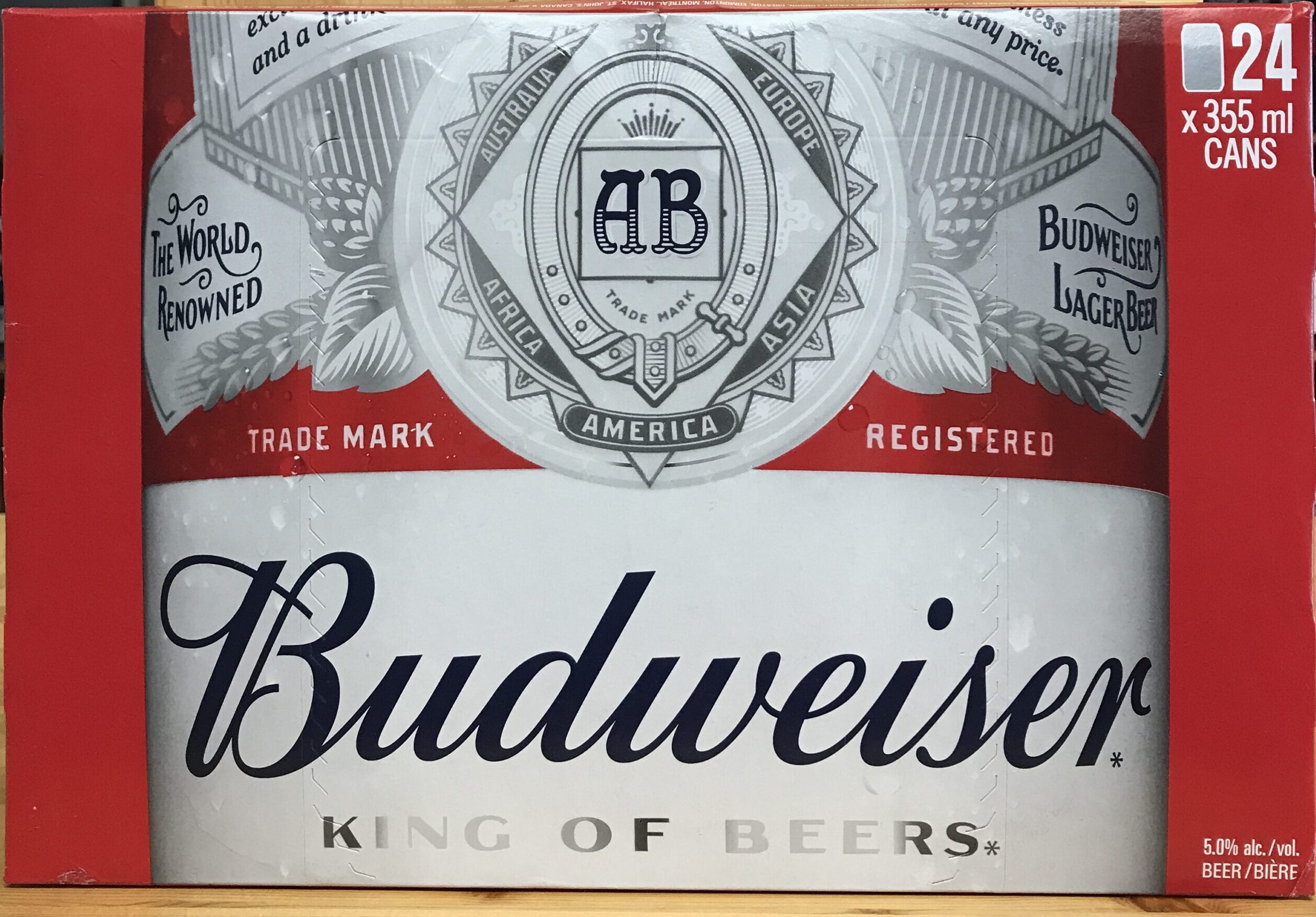 BUDWEISER CUBE 24 CANS 355ML – LiquorSelect.com